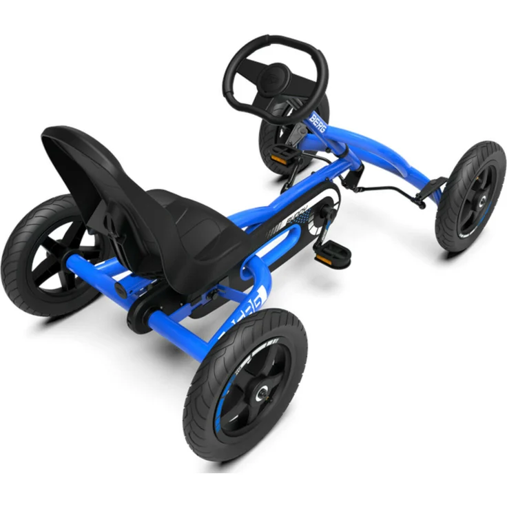 BERG 'Buddy' Pedal-Gokart, Blue Limited Edition, ab 3 Jahren, max. belastbar bis 50 kg, verstellbarer Sitz – Bild 3