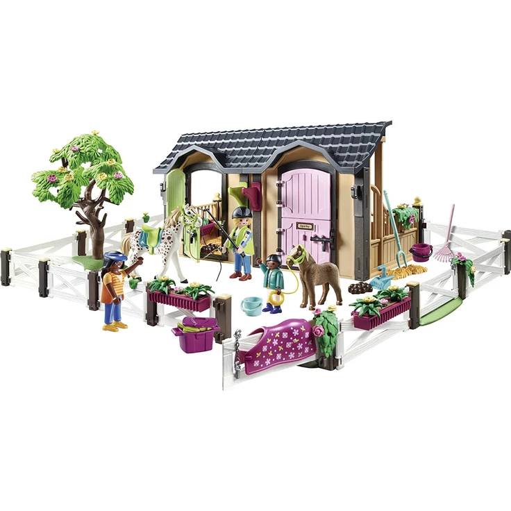 PLAYMOBIL Country 70995 'Reitunterricht mit Pferdeboxen', 211 Teile, ab 4 Jahren – Bild 3