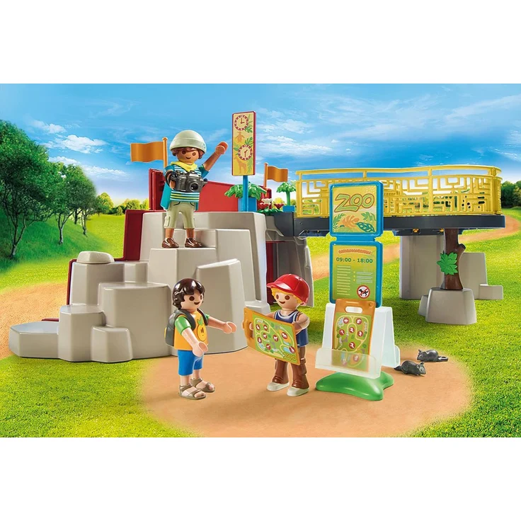 PLAYMOBIL City Life 71190 'Mein großer Erlebnis-Zoo', 127 Teile, ab 4 Jahren – Bild 4