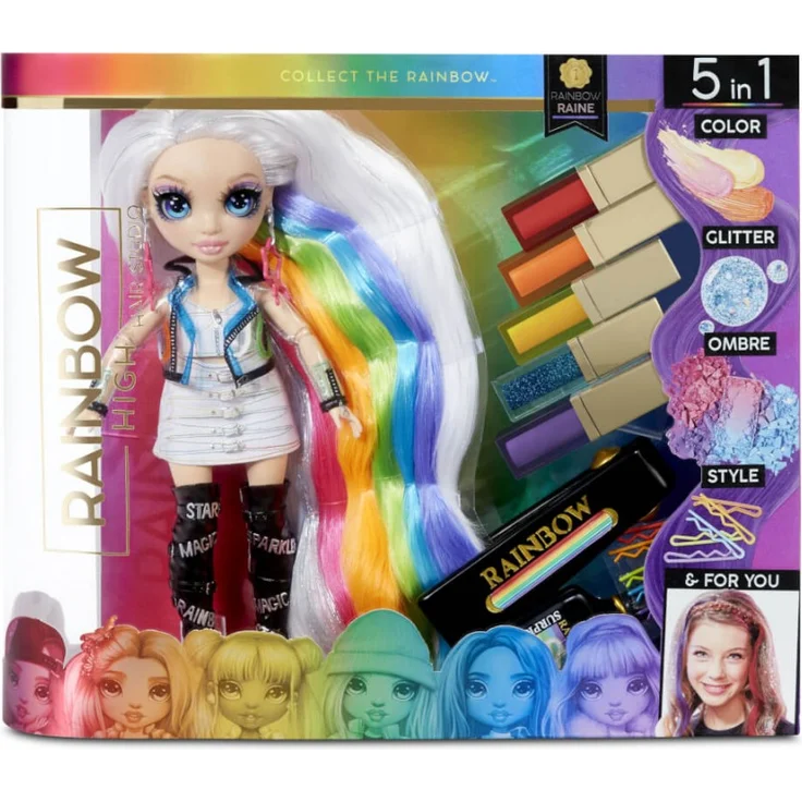 Rainbow High 'Haarstudio', ab 6 Jahren, mit Fashion Style Puppe Amaya Raine – Bild 1