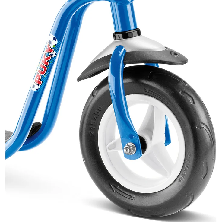 Puky 5176 'R 1' Scooter, ab 2 Jahren, höhenverstellbar bis 67 cm, Sicherheitslenkergriffe, Lenkerpolster, max. belastbar bis 20 kg, azure – Bild 2