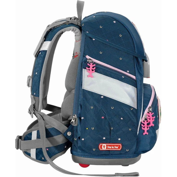 Step by Step 2in1 Plus 'Pferdefreunde True Love', Schulranzen-Set 6-teilig, 19 Liter, blau – Bild 3