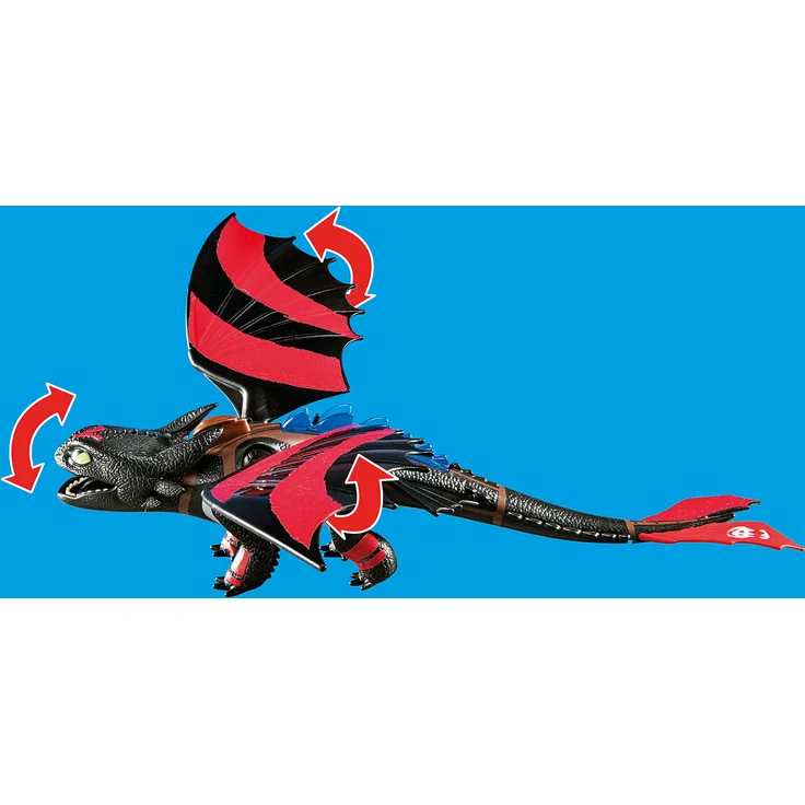 PLAYMOBIL Dragons 70727 'Dragon Racing: Hicks und Ohnezahn' 13 Teile, ab 4 Jahren – Bild 6