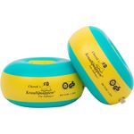 KraulQuappen 'Cherek´s KraulQuappen für Anfänger' Schwimmflügel, Ø Innenöffnung 6,5 cm, bis 30 kg, gelb-grün