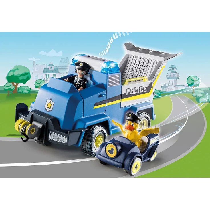Playmobil DUCK ON CALL 70915 'Polizei Einsatzfahrzeug', 35 Teile, ab 3 Jahren – Bild 2