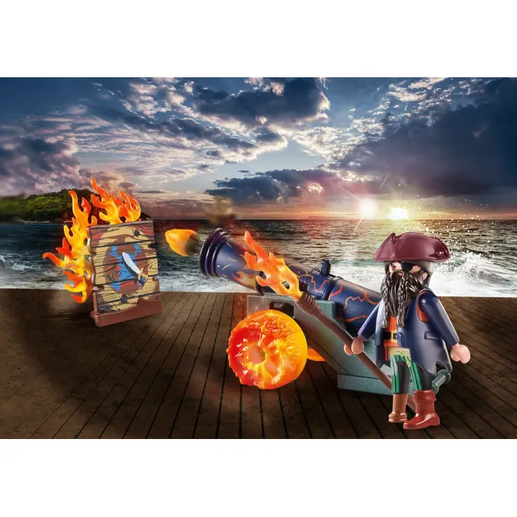 Playmobil Pirates 71189 'Pirat mit Kanone', 19 Teile, ab 4 Jahren – Bild 3