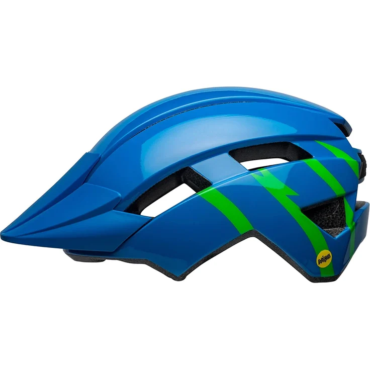 Bell Kinderfahrradhelm 'Sidetrack II Mips' blau, Kopfumfang 47-54 cm – Bild 2