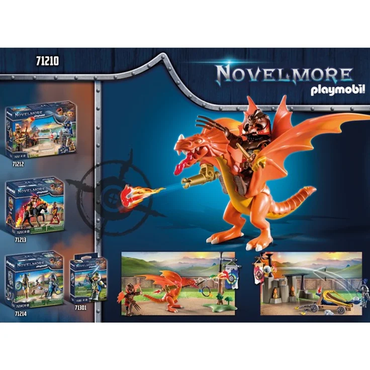 PLAYMOBIL 71210 Novelmore vs. Burnham Raiders 'Turnierplatz', 92 Teile, ab 4 Jahren – Bild 2