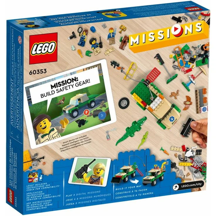 LEGO City 60353 'Tierrettungsmissionen', 246 Teile, ab 6 Jahren – Bild 4
