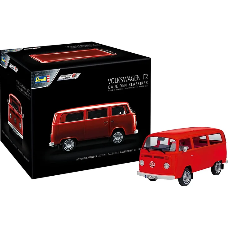 Revell 01034 'Adventskalender VW T2 Bus 2021', 1:24, 109 Teile, ab 10 Jahren – Bild 3