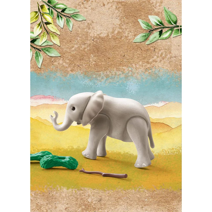 Playmobil Wiltopia 71049 'Junger Elefant', 5 Teile, ab 4 Jahren – Bild 4