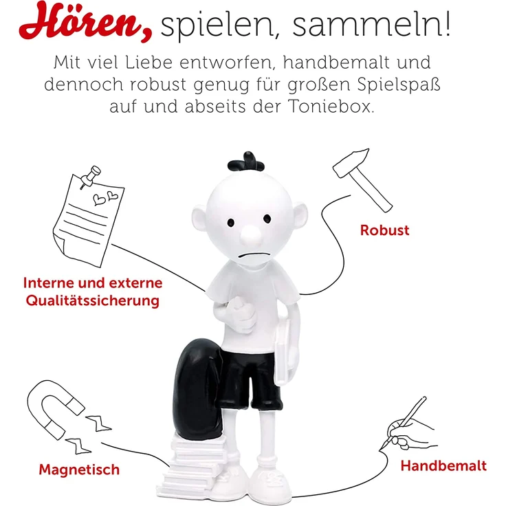 Tonies Greg’s Tagebuch 'Von Idioten umzingelt', Hörfigur mit ca. 78 Minuten Spielzeit, ab 10 Jahren – Bild 5