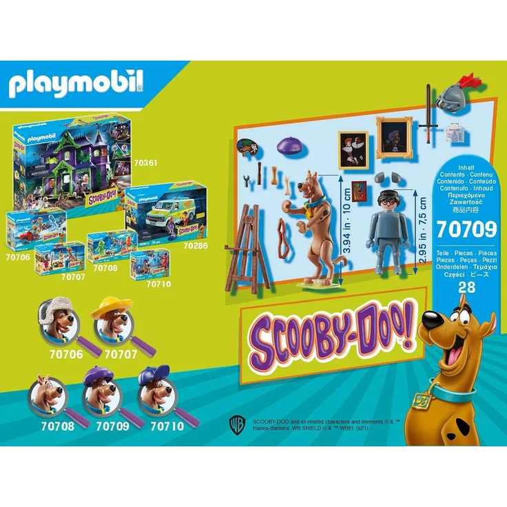 Playmobil SCOOBY-DOO! 70709 'Abenteuer mit Black Knight', 28 Teile, ab 5 Jahren – Bild 4