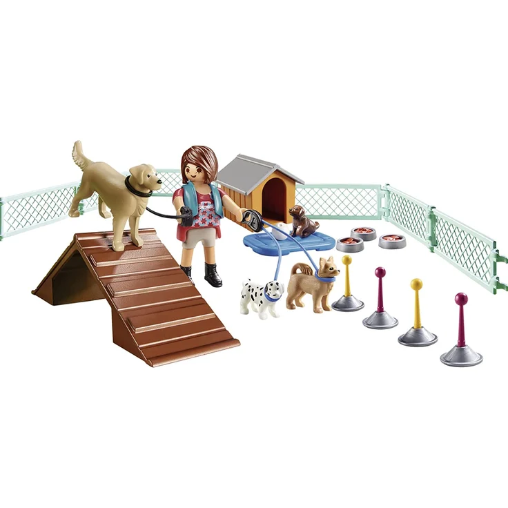 Playmobil City Life 70676 Geschenkset 'Hundetrainerin', 37 Teile, ab 4 Jahren – Bild 2