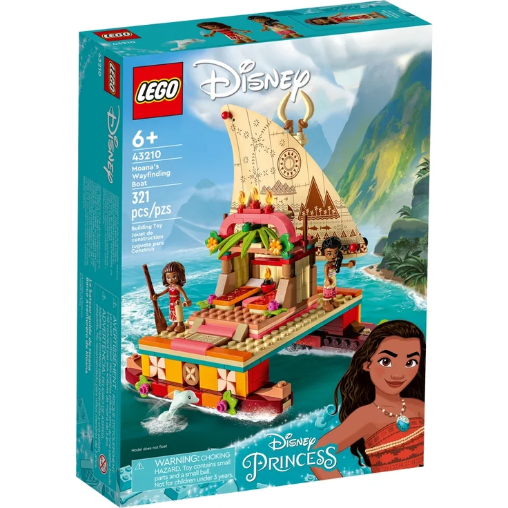 LEGO Disney 43210 'Vaianas Katamaran', 321 Teile, ab 6 Jahren – Bild 3