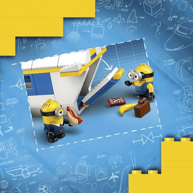 LEGO Minions 75547 'Minions Flugzeug', 119 Teile, ab 4 Jahren - Preisvergleich – Bild 6