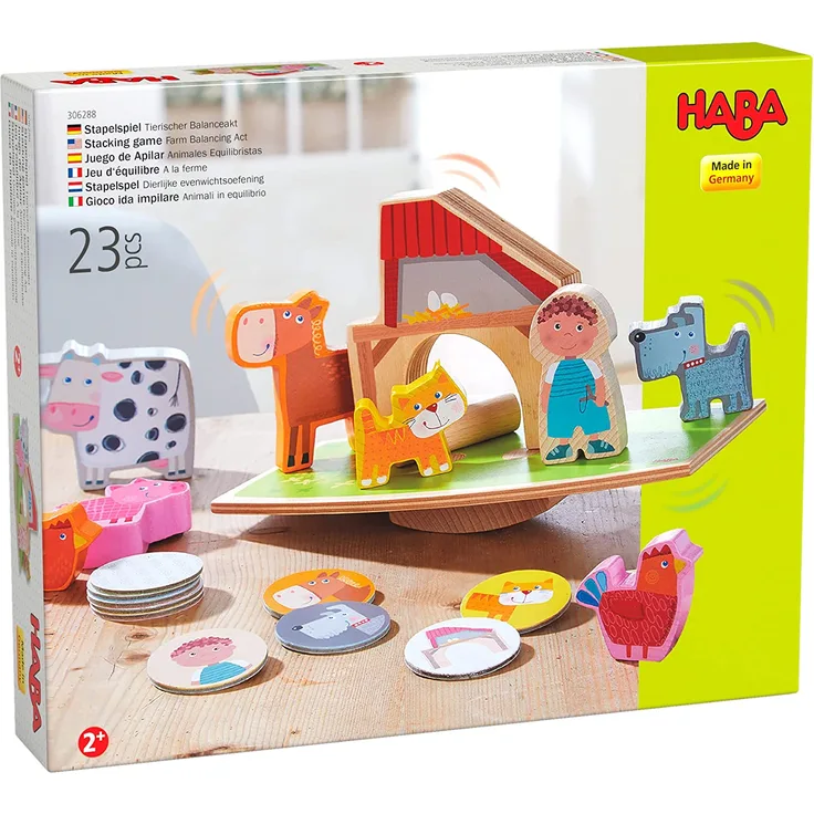 HABA Stapelspiel Tierischer Balanceakt