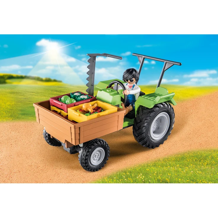PLAYMOBIL Country 71249 'Traktor mit Hänger', 42 Teile, ab 4 Jahren – Bild 4