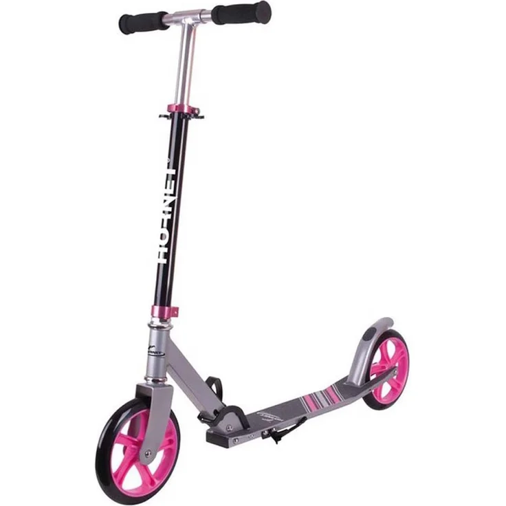 Hudora 'Hornet 200' Scooter, ab 6 Jahren, höhenverstellbar bis 101 cm, klappbar, max. belastbar bis 100 kg, pink – Bild 1