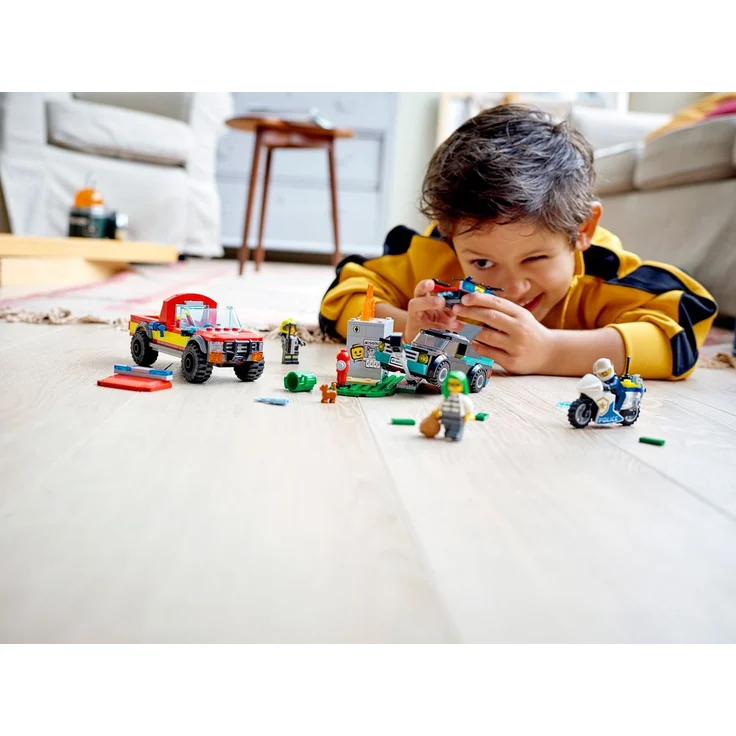 LEGO City 60319 'Löscheinsatz und Verfolgungsjagd', 295 Teile, ab 5 Jahren – Bild 5