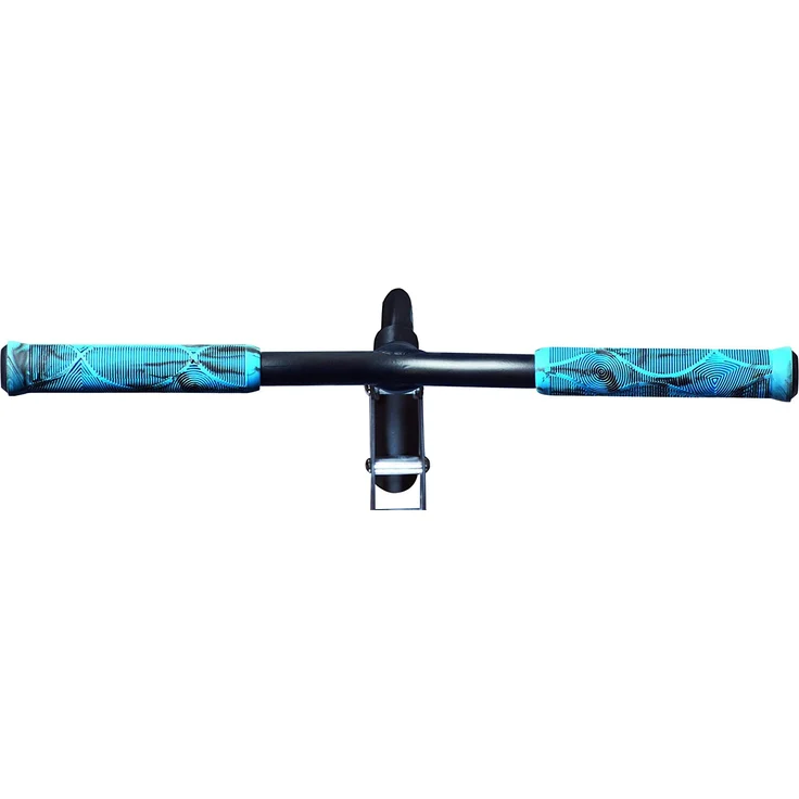 Six Degrees 536 'Stuntscooter 100 mm' Scooter, ab 10 Jahren, Lenkerhöhe 84 cm, verstärkter Wing-Lenker, 360°-Lenkung, max. belastbar bis 100 kg, blau – Bild 3