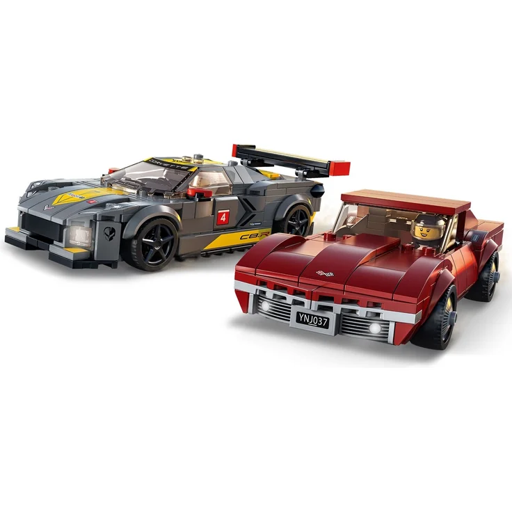 LEGO Speed Champions 76903 'Chevrolet Corvette C8. R & 1968 Chevrolet Corvette', 512 Teile, ab 8 Jahren – Bild 5