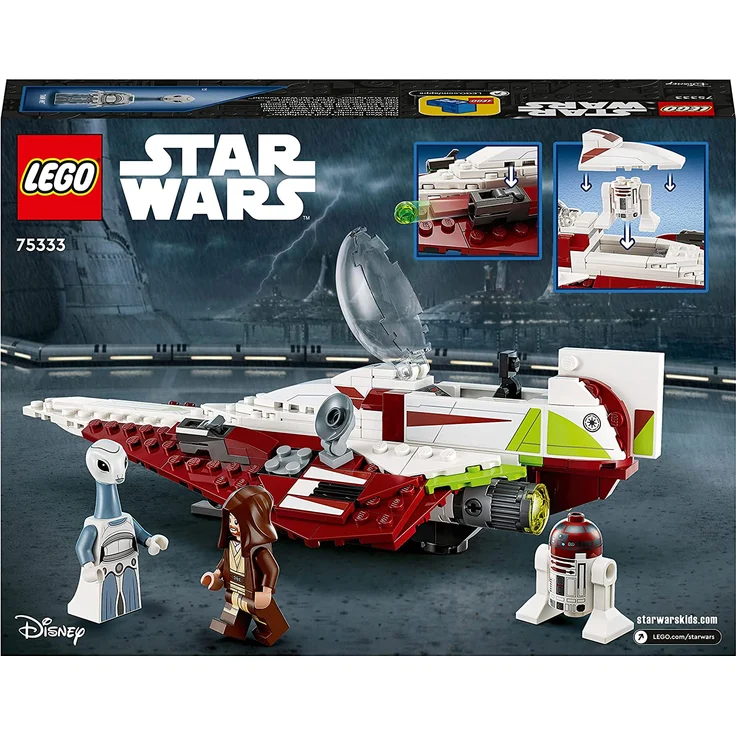 LEGO Star Wars 75333 'Obi-Wan Kenobis Jedi Starfighter', 282 Teile, ab 7 Jahren – Bild 8