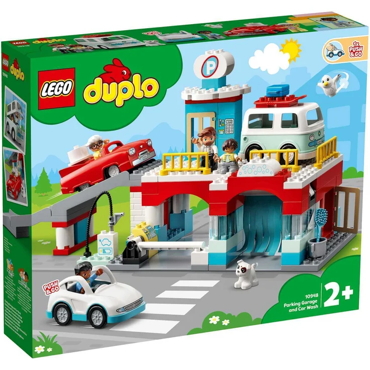 LEGO DUPLO 10948 'Parkhaus mit Autowaschanlage', 112 Teile, ab 2 Jahren – Bild 3