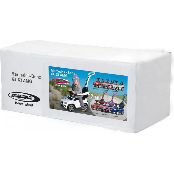 Jamara 460244 'Rutscher Mercedes-Benz AMG GL63 weiß 2in1' ab 12 Monaten, bis 23 kg belastbar, weiß – Bild 2