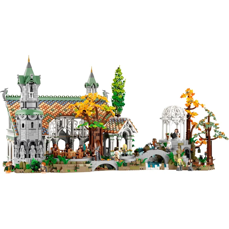 LEGO Icons 10316 'Der Herr der Ringe: Bruchtal', 6167 Teile, ab 18 Jahren – Bild 2