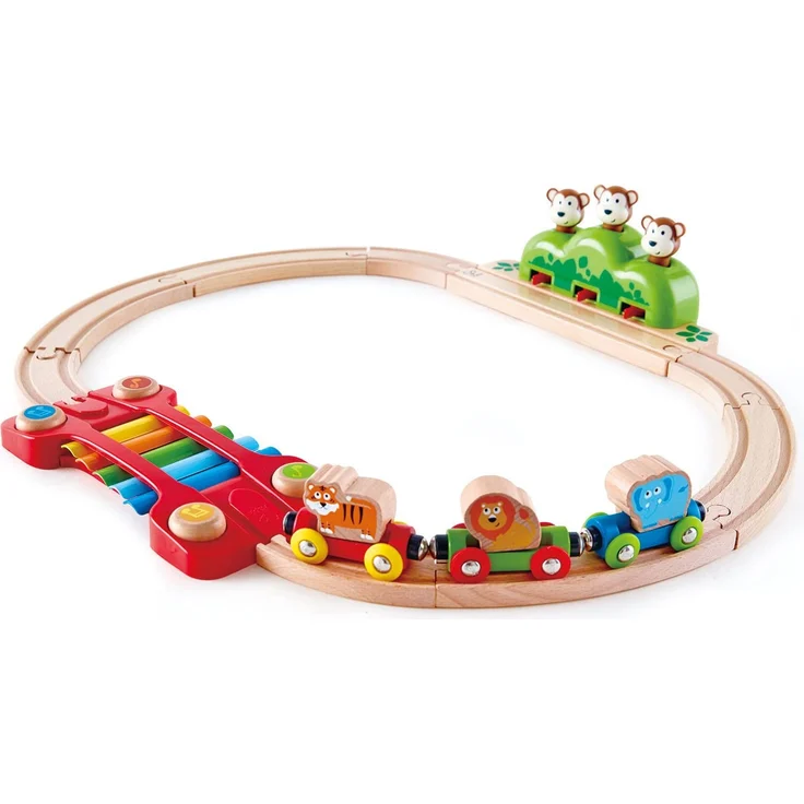 Hape 3825 Kleines Tier-Eisenbahnset – Bild 1