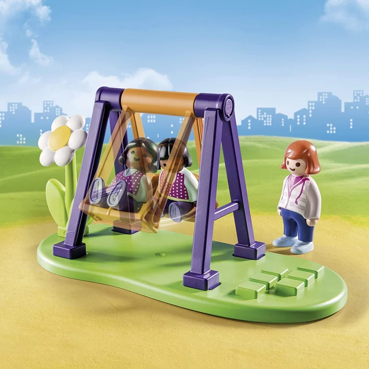 Playmobil 1.2.3 71157 'Spielplatz', 10 Teile, ab 1,5 Jahren - Preisvergleich – Bild 5
