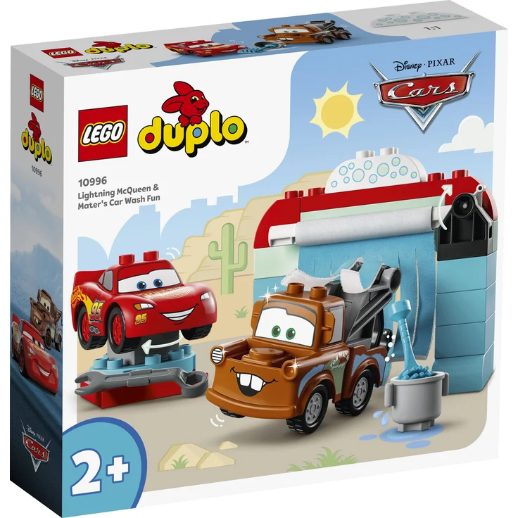 LEGO Disney 10996 'Lightning McQueen und Mater in der Waschanlage', 29 Teile, ab 2 Jahren – Bild 3