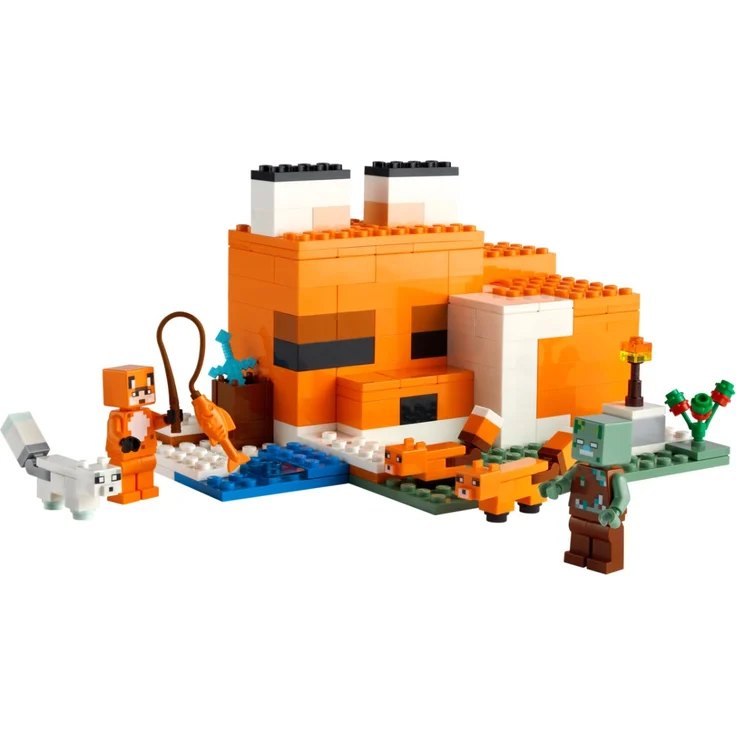 LEGO Minecraft 21178 'Die Fuchs-Lodge',193 Teile, ab 8 Jahren – Bild 2