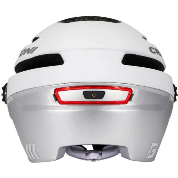 Cratoni Commuter Fahrradhelm weiß in Gr. S/M (Kopfumfang: 54-58 cm) – Bild 3