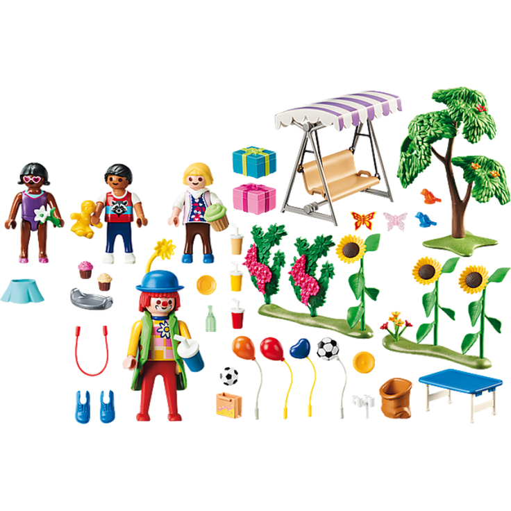 Playmobil Dollhouse 70212 'Kindergeburtstag mit Clown', 103 Teile, ab 4 Jahren - Preisvergleich – Bild 2