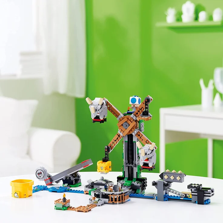 LEGO Super Mario 71390 'Reznors Absturz - Erweiterungsset', 862 Teile, ab 8 Jahren – Bild 7