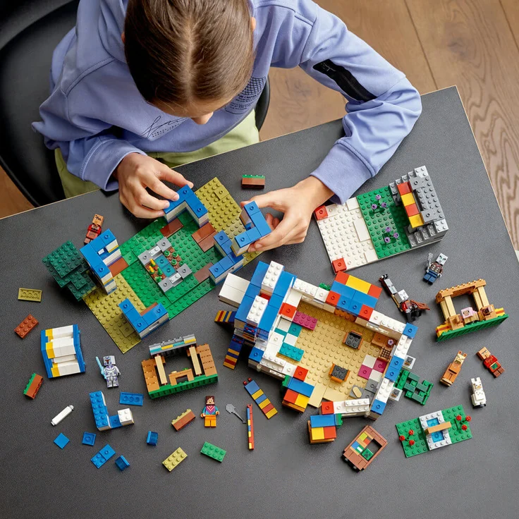 LEGO Minecraft 21188 'Das Lamadorf', 1252 Teile, ab 9 Jahren - Preisvergleich – Bild 6