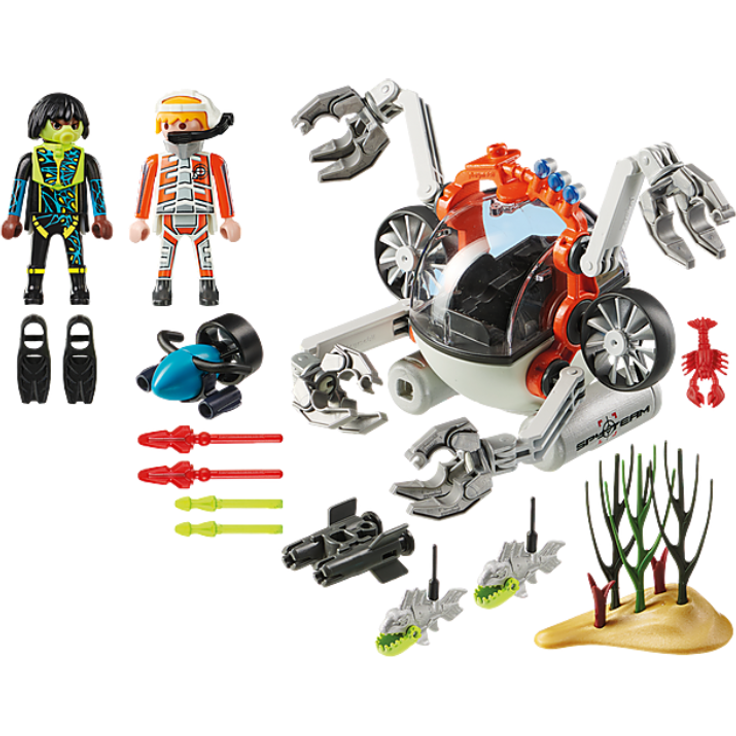 PLAYMOBIL Top Agents 70003 'Spy Team Sub Bot', 75 Teile, ab 6 Jahren - Preisvergleich – Bild 2