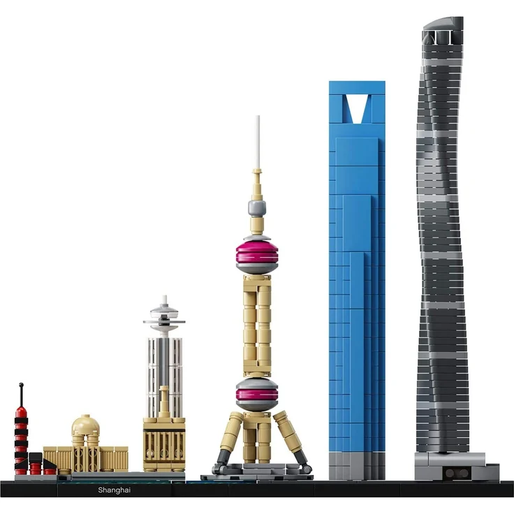 LEGO Architecture 21039 'Shanghai', 597 Teile, ab 12 Jahren, Sammlermodell – Bild 3