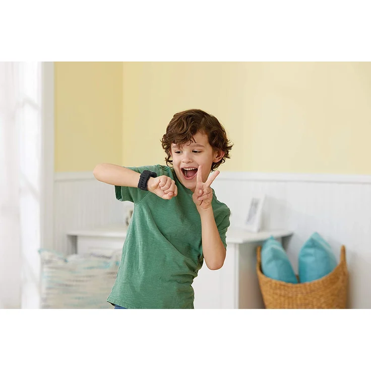 Vtech 'Kidizoom Smart Watch DX2', ab 5 Jahren, LCD Farb-Touchdisplay (1,41", 128 x 128 Pixel), inkl. vielen lustigen Uhrmotiven zum Wechseln und aufregenden Bewegungsspielen, schwarz – Bild 8