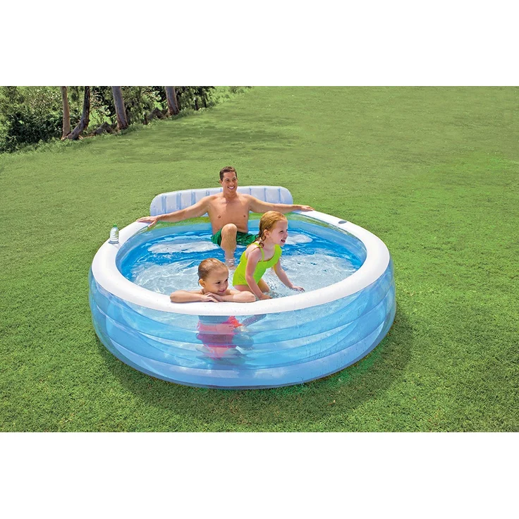 Intex Swim Center Family Lounge Pool. 224x216x76cm – Bild 5
