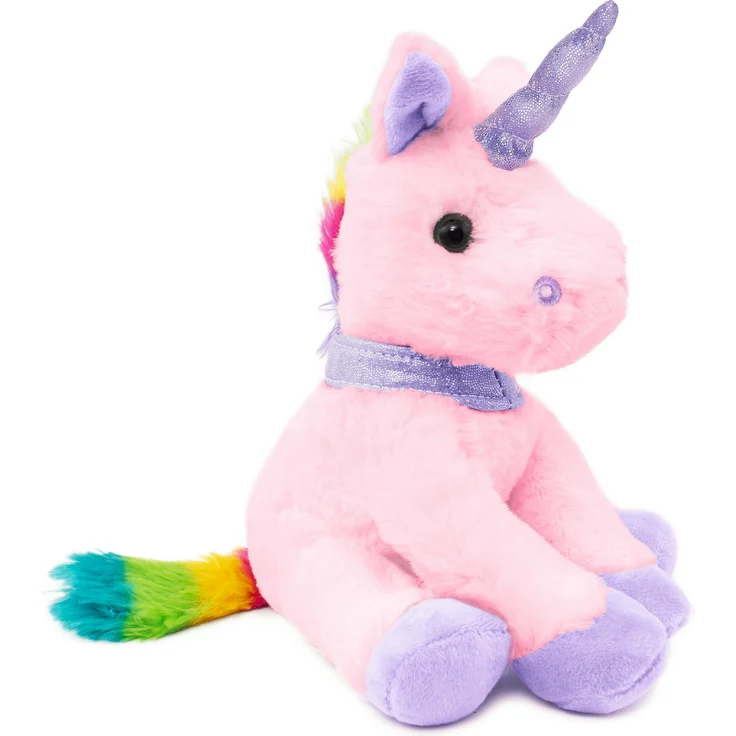 Plüsch Einhorn 21 cm hoch - Stofftier Plüschtier Kuscheltier – Bild 1