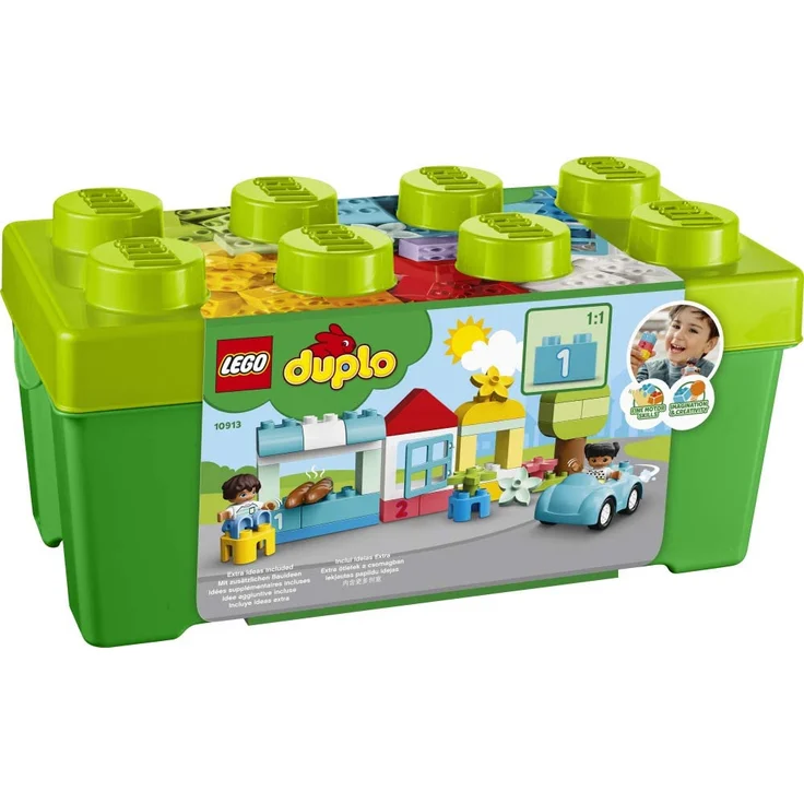 LEGO DUPLO 10913 'Steinebox', 65 Teile, ab 18 Monaten, Bauset mit Aufbewahrungsbox, Lernspielzeug für Kleinkinder – Bild 7