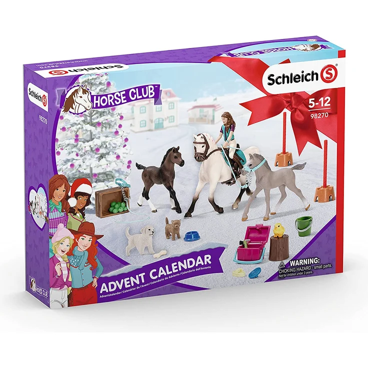 Schleich 98270 'Horse Club Adventskalender 2021', ab 5 Jahren, 24 Teile - Preisvergleich – Bild 3