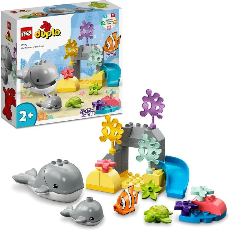 LEGO DUPLO 10972 'Wilde Tiere des Ozeans', 32 Teile, ab 2 Jahren
