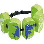 BECO 'Sealife' Schwimmgürtel, grün, verstellbares Gurtband mit Patentverschluss, für Kinder von 2-6 Jahren und 15-30 kg Körpergewicht