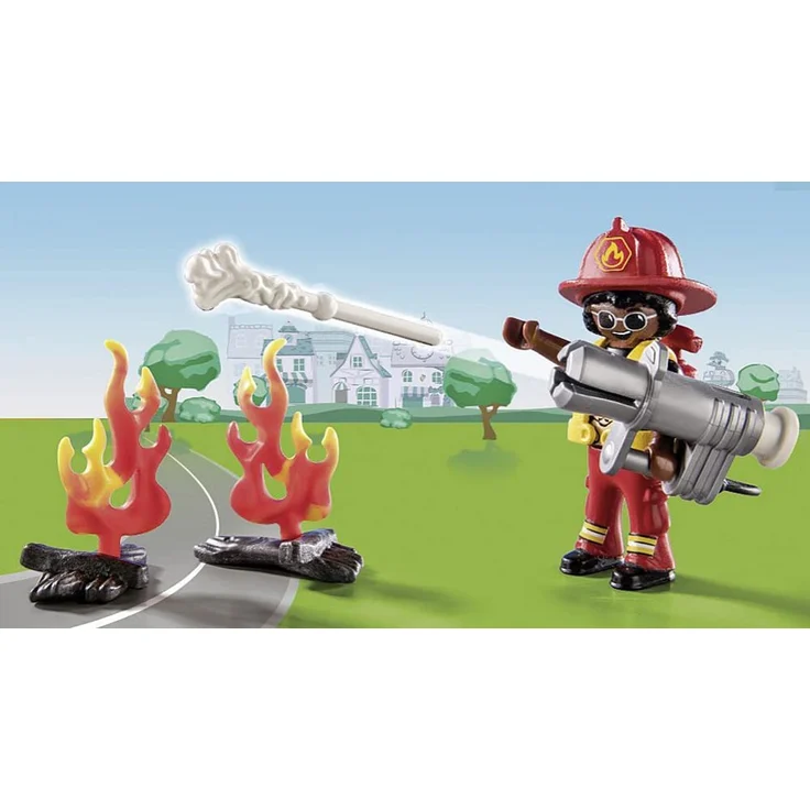 Playmobil DUCK ON CALL 70917 'Feuerwehr Action. Rette die Katze!', 32 Teile, ab 3 Jahren – Bild 5