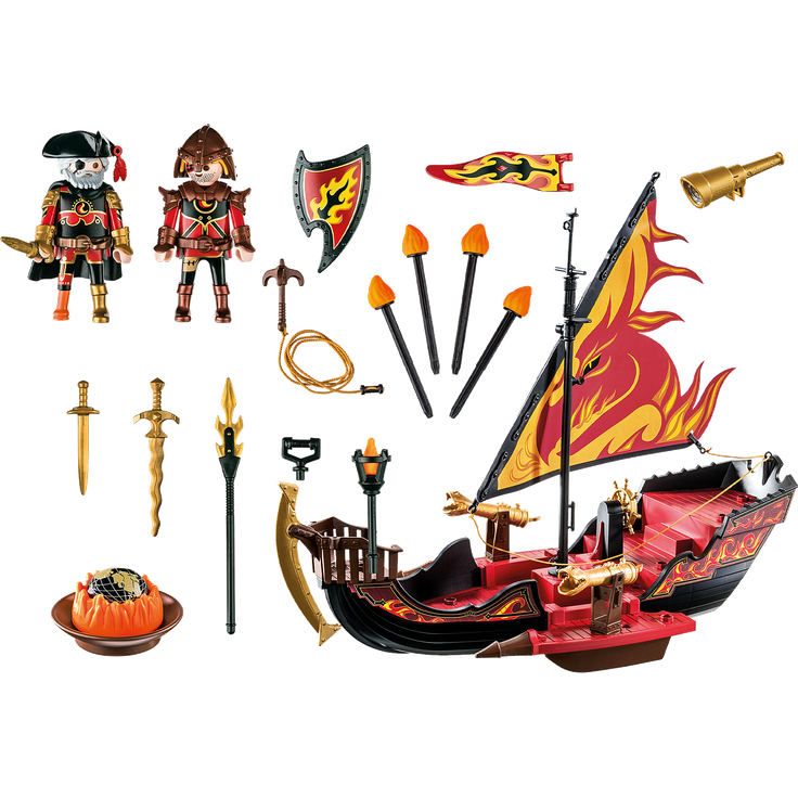 PLAYMOBIL Novelmore 70641 'Burnham Raiders Feuerschiff', 55 Teile, ab 4 Jahren - Preisvergleich – Bild 2