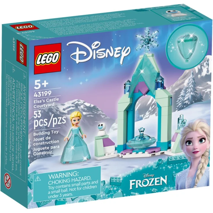 LEGO Disney 43199 'Elsas Schlosshof', 53 Teile, ab 5 Jahren – Bild 7